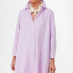 Tuckernuck Lavender Shirt Dress - Size Small